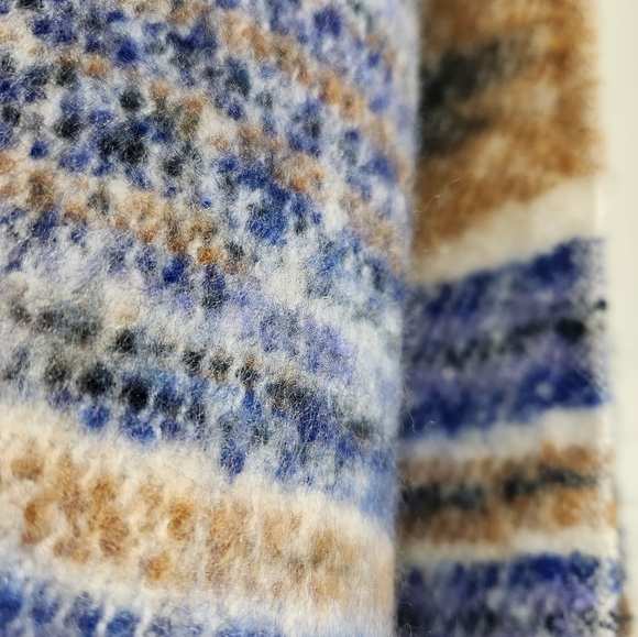 ICHI La Cornelia Soft Fuzzy Fringe Chunky Scarf - Picture 4 of 5